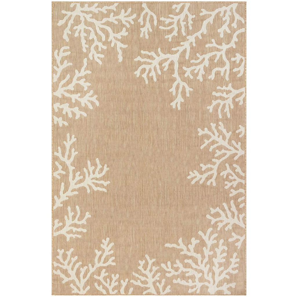 Miami Coral Sand Indoor/Outdoor Rug - 8 x 10