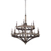 Coronado Round Chandelier - 15 Light