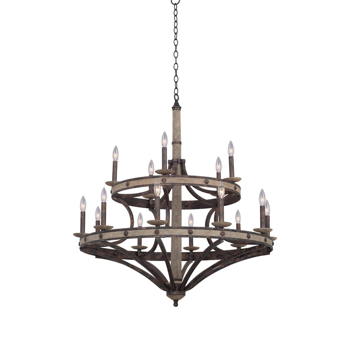 Coronado Round Chandelier - 15 Light