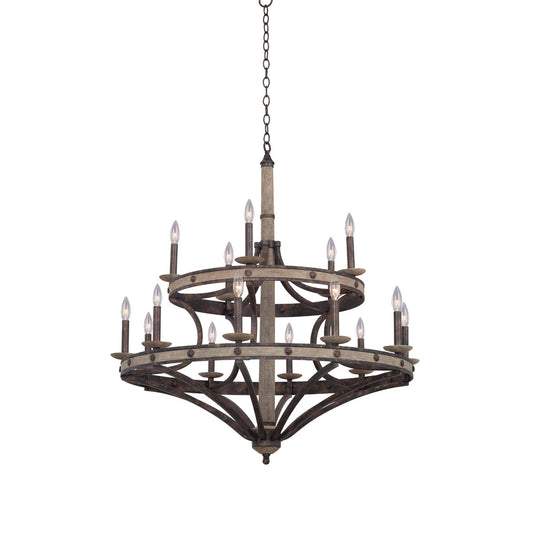 Coronado Round Chandelier - 15 Light