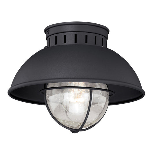 Harwich Black Outdoor Ceiling Light