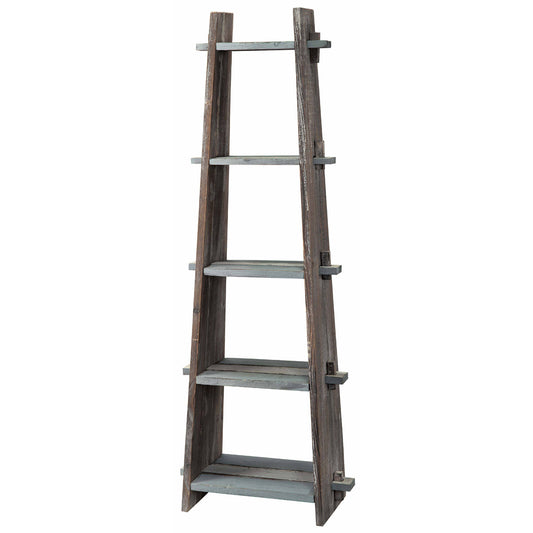 Nantucket Weathered Wood Etagere