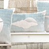 Whitewashed Shell Pillow