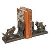 Schooling Fish Bookends - Bronze