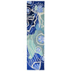 Blue Jellyfish Indoor/Outdoor Rug - 2 x 8