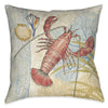 Ocean Lobster 18 x 18 Outdoor Pillow
