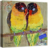 Textured Parrots Wall Art