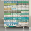 Sea Rules Shower Curtain