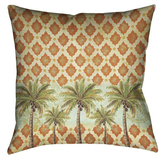 Pacific Palms 20 x 20 Outdoor Pillow