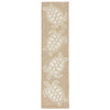 Turtle Time Natural Indoor/Outdoor Rug - 2 x 8