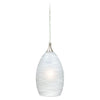 Cocoon Glass Mini Pendant Light - 4 x 8