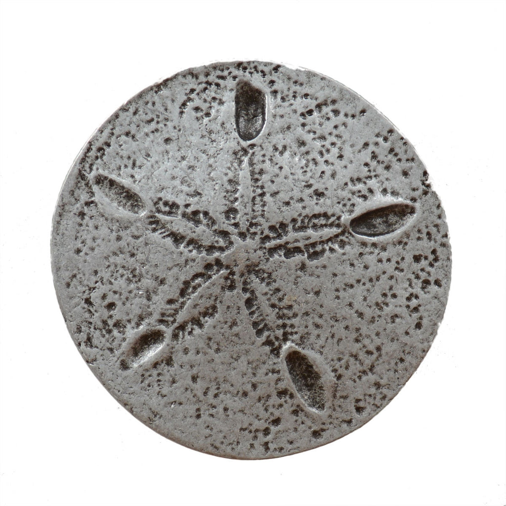 Sand Dollar Round Cabinet Knobs - Set of 2