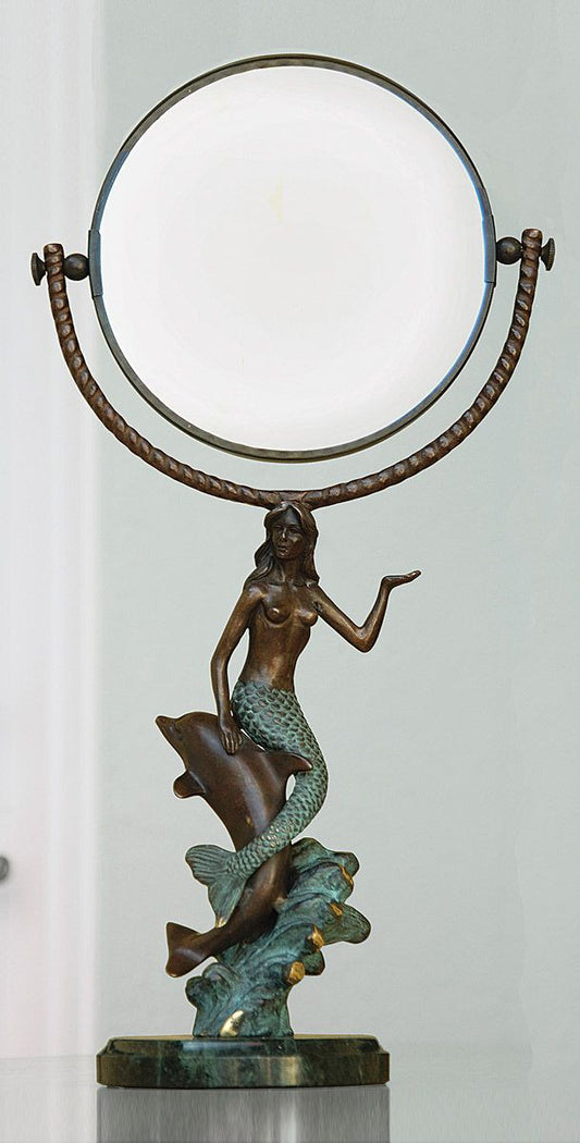 Mermaid & Dolphin Mirror