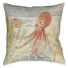Ocean Octopus 20 x 20 Outdoor Pillow