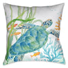 Turtle Tread 20 x 20 Outdoor Pillow