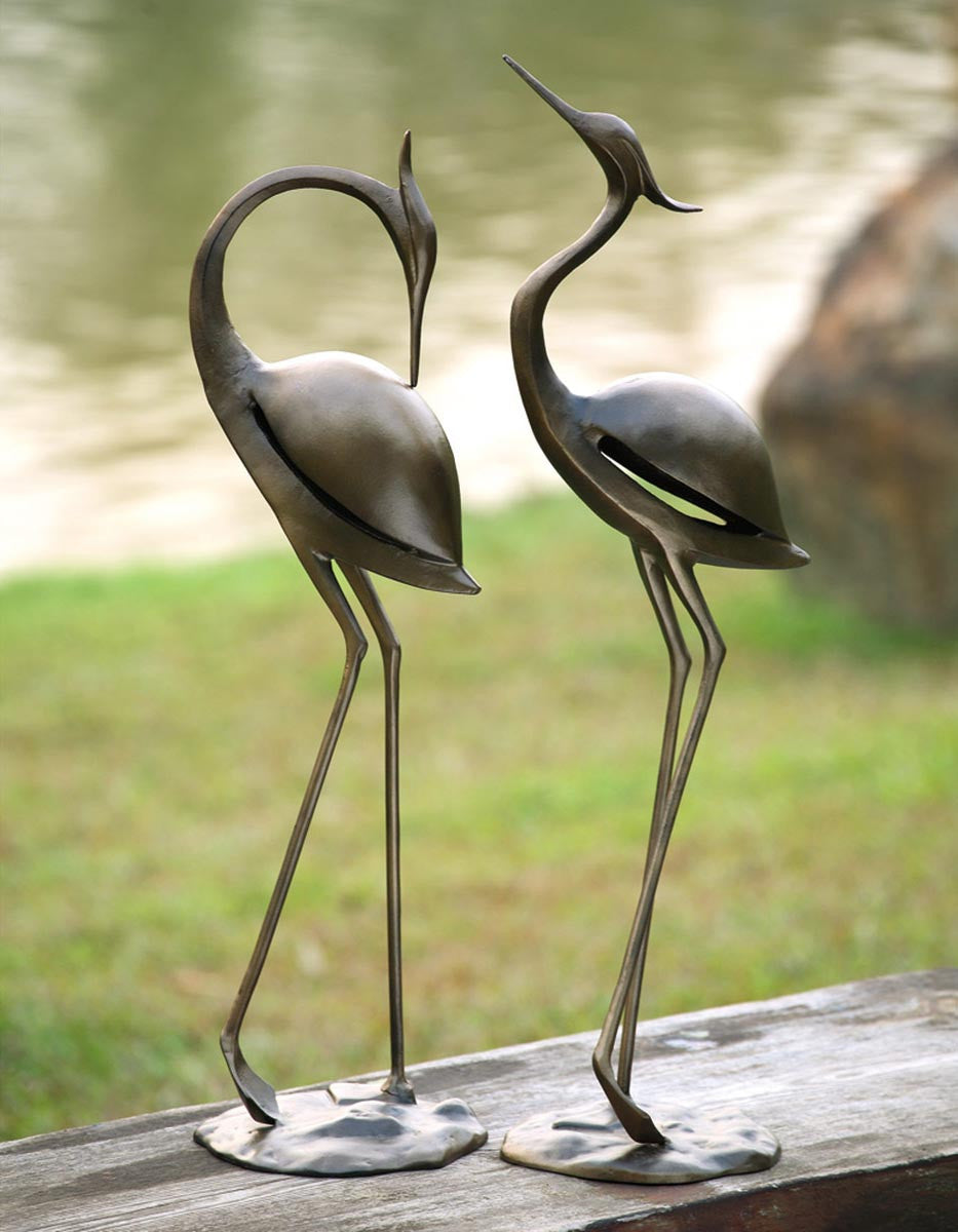Modern Herons Statuary - Set of 2 - OUT OF STOCK UNTIL 08/25/2026