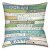 Sea Rules 18 x 18 Outdoor Pillow