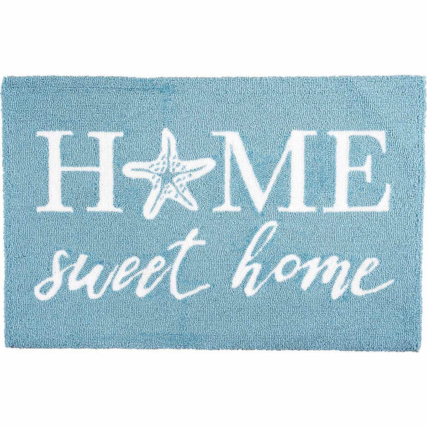 Sweet Starfish Home Hooked Rug- SALE