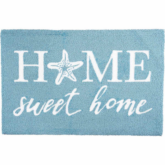 Sweet Starfish Home Hooked Rug- SALE