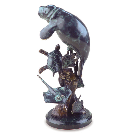 Manatee Utopia Sculpture