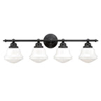 Plantation 4 Light Vanity Lamp - Oil Rubbed Bronze