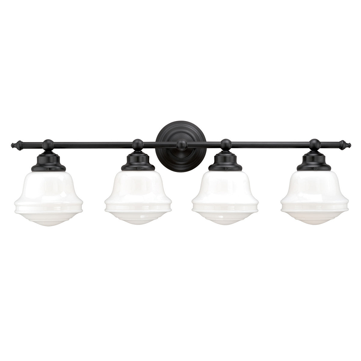 Plantation 4 Light Vanity Lamp - Oil Rubbed Bronze