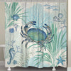 Blue Sea Life Shower Curtain