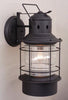 Hyannis Black Outdoor Wall Sconce - 8 Inch