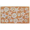 White Shells Coir Mat - 1 x 2