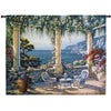 Mediterranean Terrace Wall Tapestry