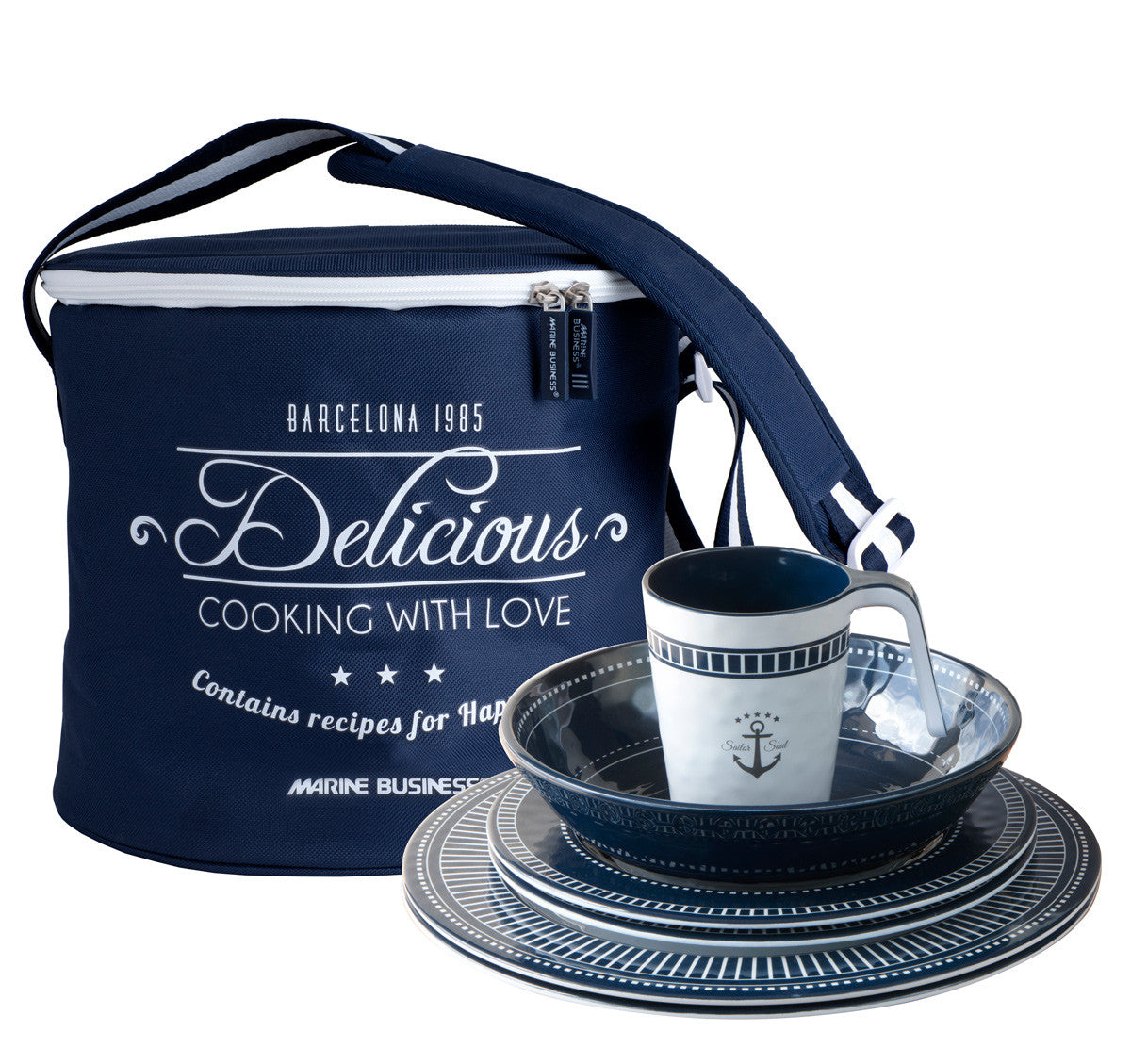 Anchor Cobalt 16-Piece Tableware Pack - OUT OF STOCK UNTIL 09/29/2026