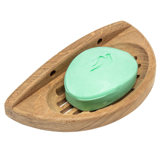 Teak Oval Soap Dish