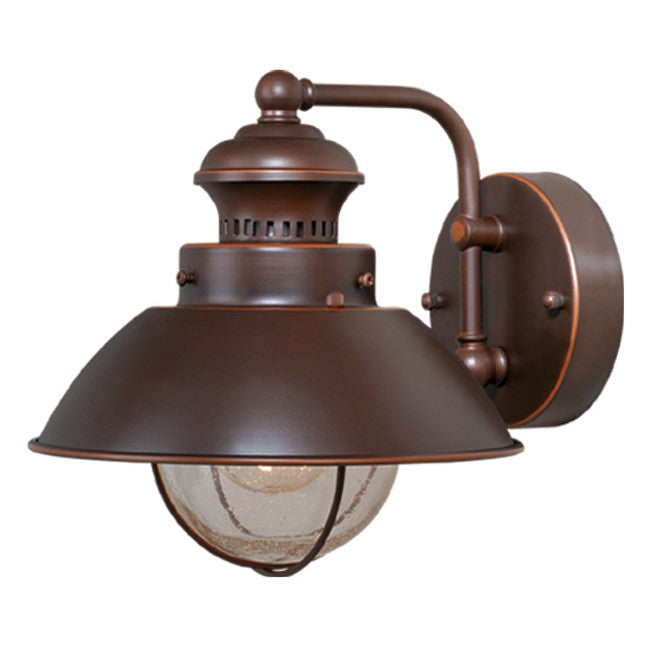 Harwich Bronze Outdoor Wall Sconce - 8 Inch