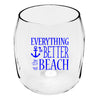 Better at the Beach Wine Tumblers - Set of 4