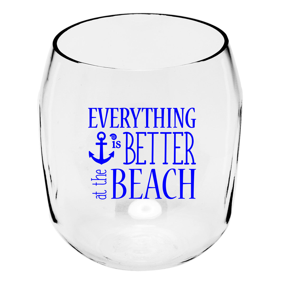 Better at the Beach Wine Tumblers - Set of 4