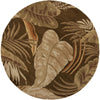 Havana Mocha Rainforest Rug - 8 Ft Round