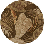 Havana Mocha Rainforest Rug - 8 Ft Round