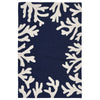 Barrier Reef Navy Indoor/Outdoor Rug - 2 x 3