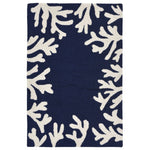 Barrier Reef Navy Indoor/Outdoor Rug - 2 x 3