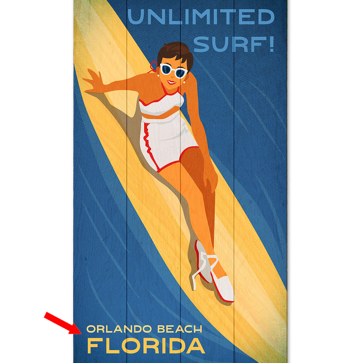 Soak up the Sun Personalized Sign