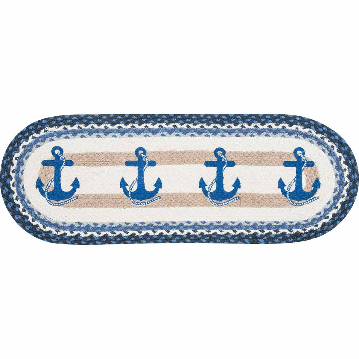 Anchors Jute Table Runner - 36 Inch