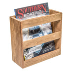Teak Magazine Rack