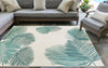 Camps Bay Aqua Indoor/Outdoor Rug - 3 x 5