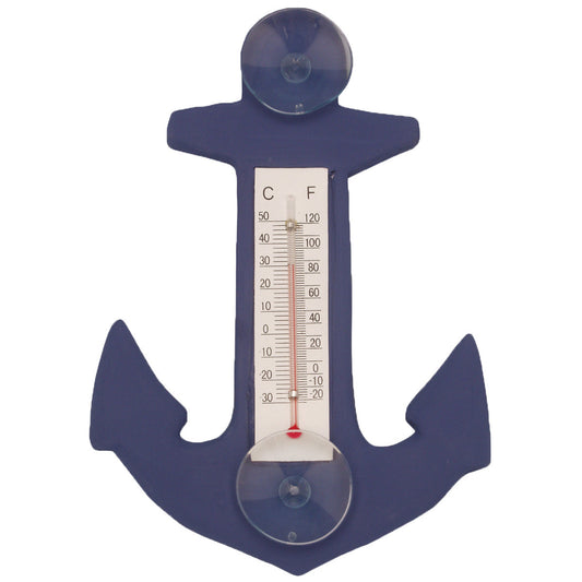 Blue Anchor Small Window Thermometer