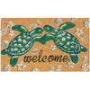 Turtle Pair Coir Welcome Mat - 1 x 2