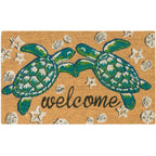 Turtle Pair Coir Welcome Mat - 1 x 2