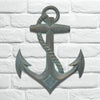 Gray Anchor Wall Decor