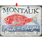 Red Snapper Personalized Sign - 38 x 28