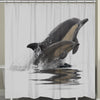 Graceful Dolphins Shower Curtain