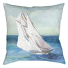 Watercolor Sails Pillow